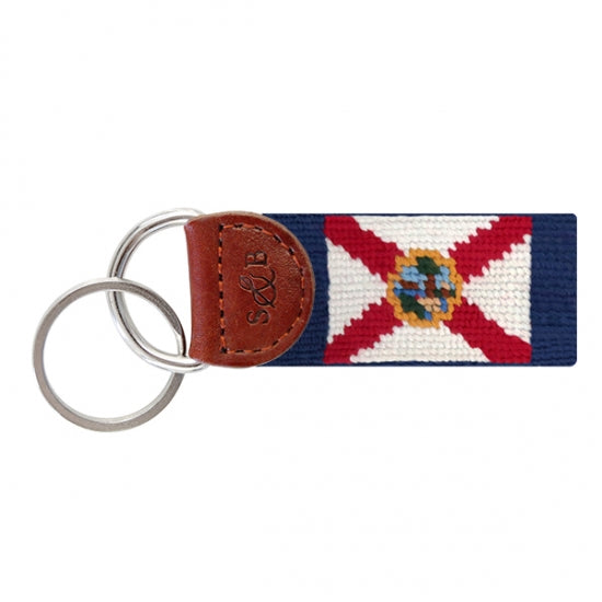 Florida State Flag Navy Key Fob