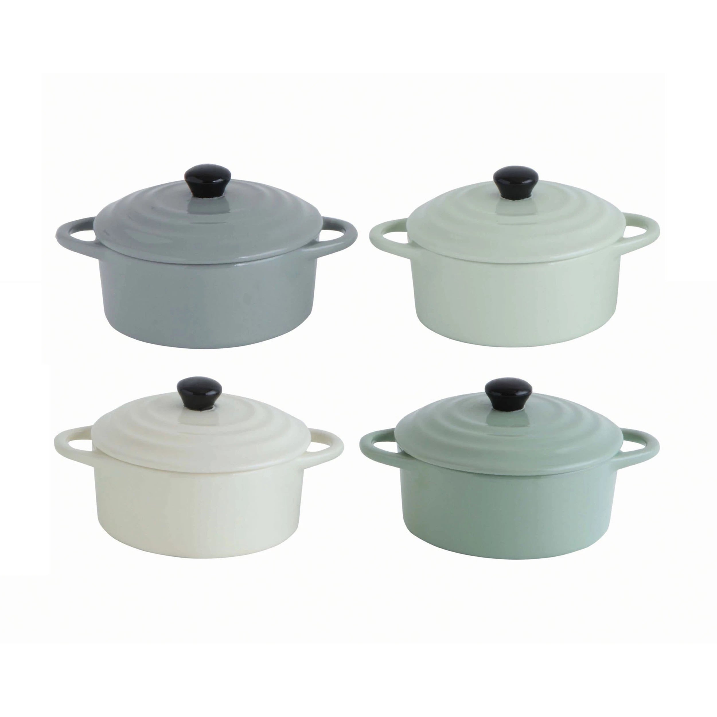Stoneware Mini Baker with Lid, Cool