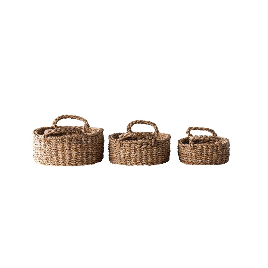 Oval Basket with Handles