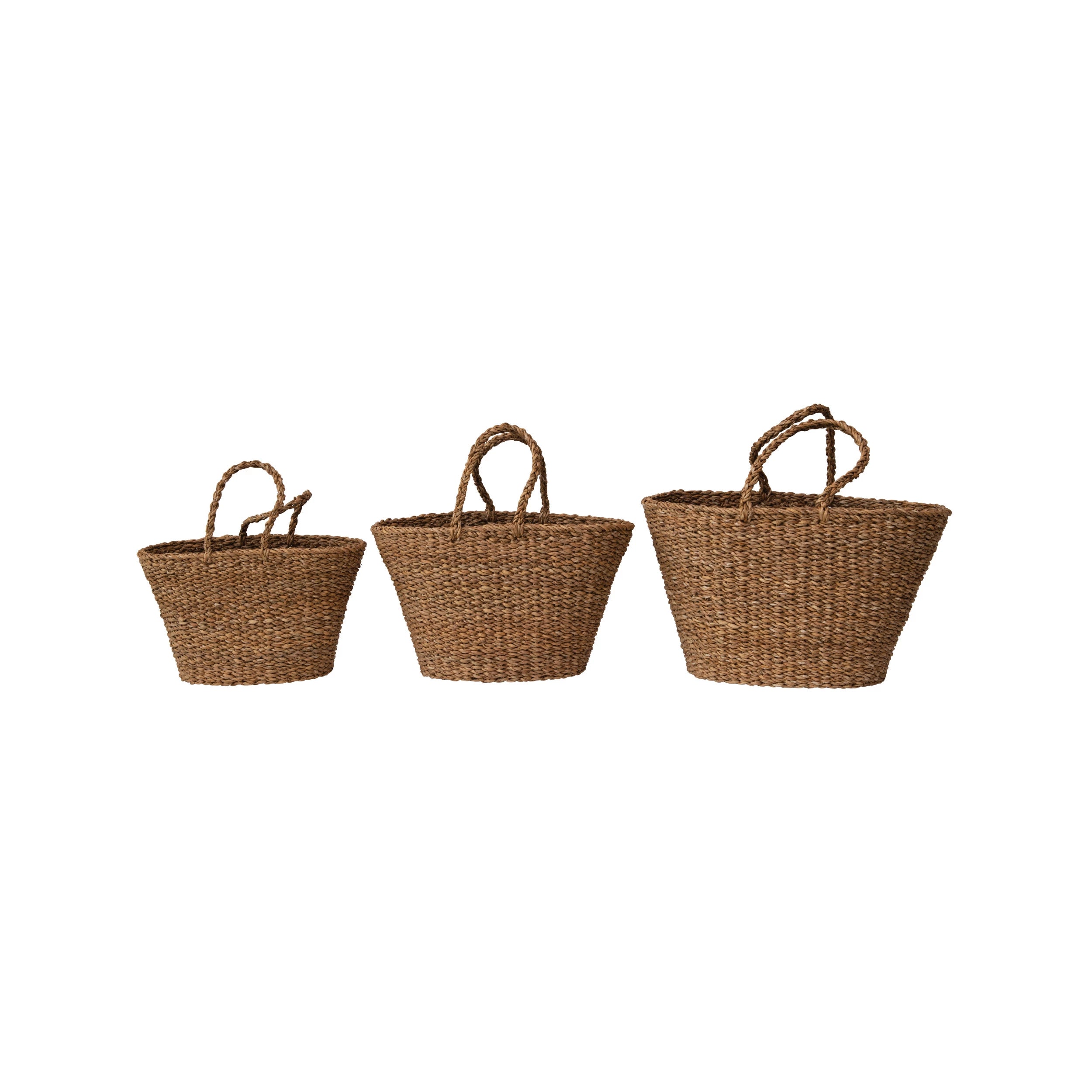 Woven Tote with Handles