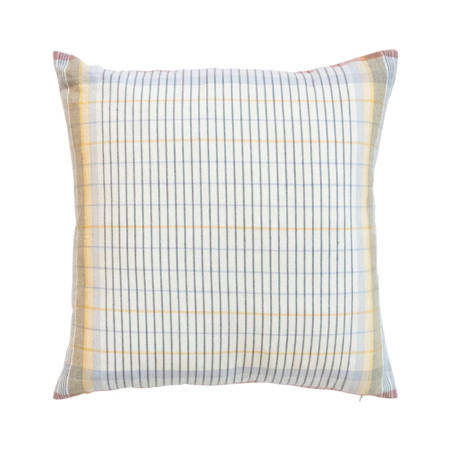 Woven Plaid Pillow