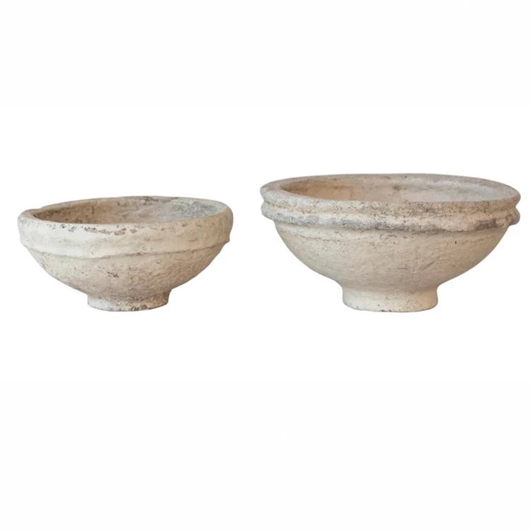 Found Decorative Paper Mache Bowls