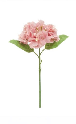 Faux Hydrangea Stem, 3 Colors