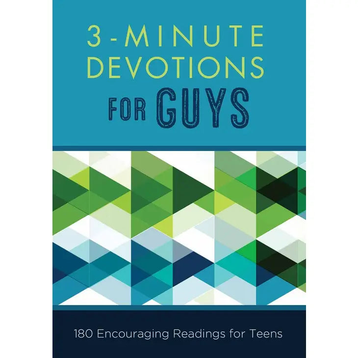3-Minute Devotions for Guys Book
