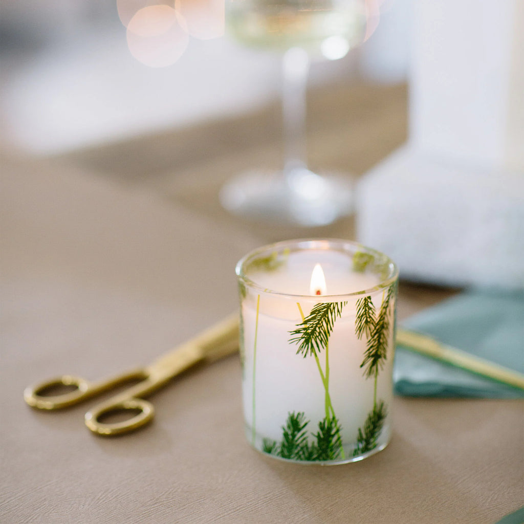 Frasier Fir Pine Needle Candle Design