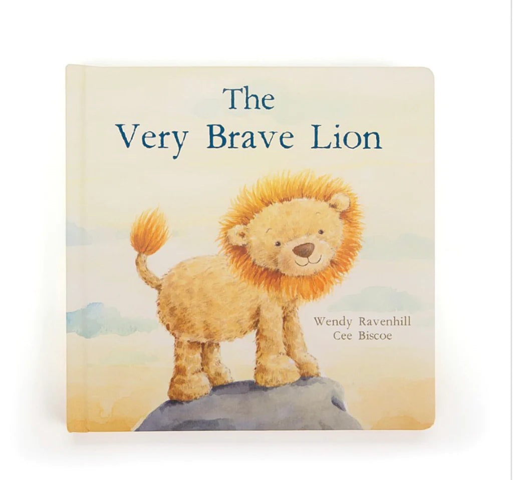 Jellycat - The Very Brave Lion Book
