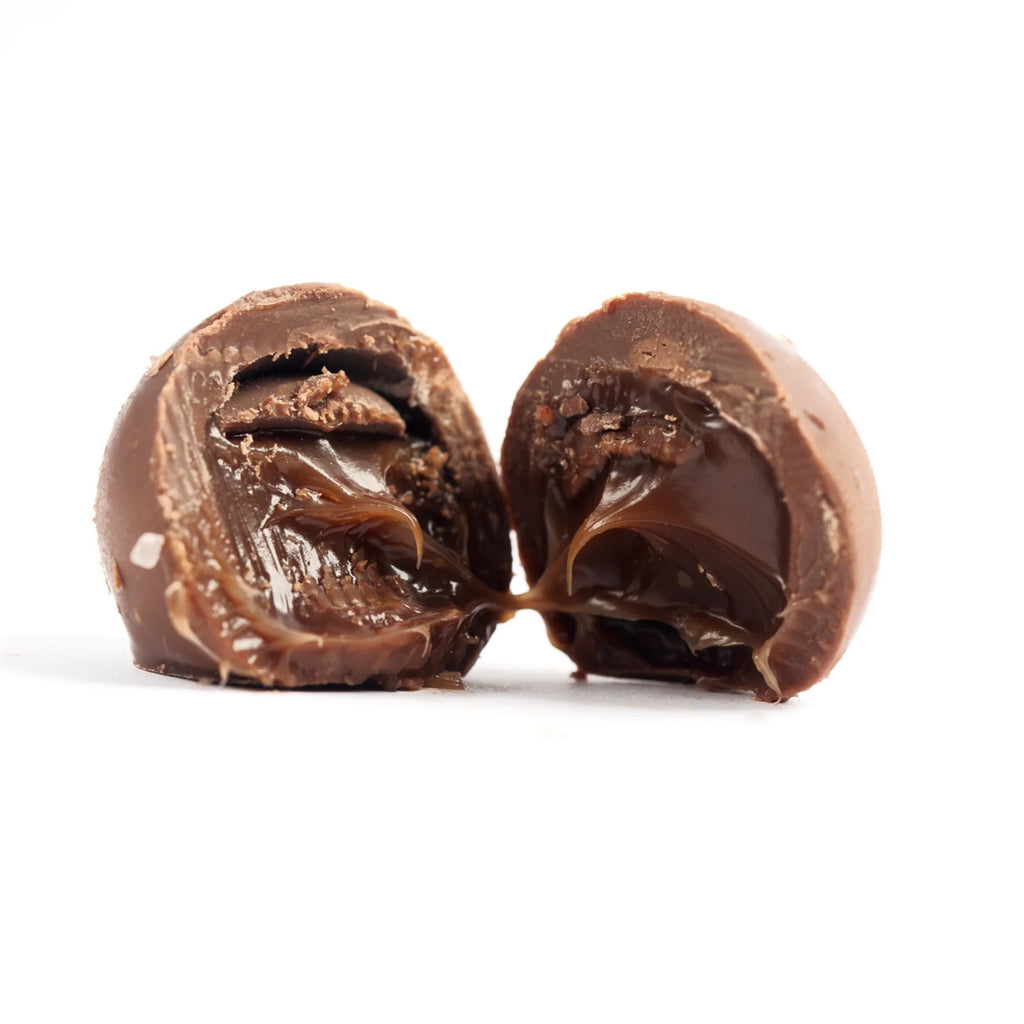 Sea Salt Caramel Milk Chocolate Truffle, 4-Piece