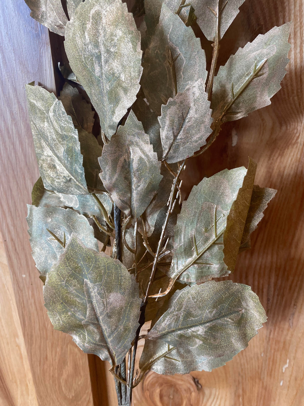 Gold Dusted Birch Leaf Stem